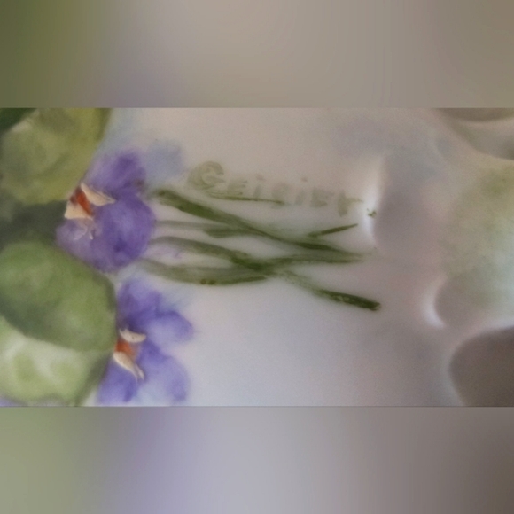 Vtg Weimar Germany Porcelain Bud Vase - Picture 4 of 6